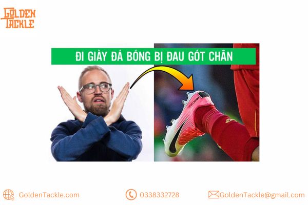 đi giày đá bóng bị đau gót và cách khắc phục