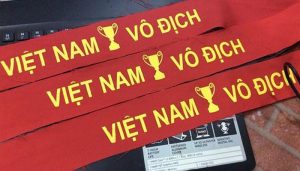 băng rôn cổ vũ 
